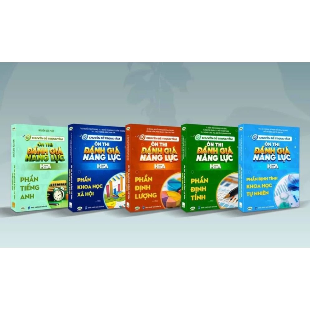 Book - Hanoi HSA 2025 competency assessment exam review combo 5c ...