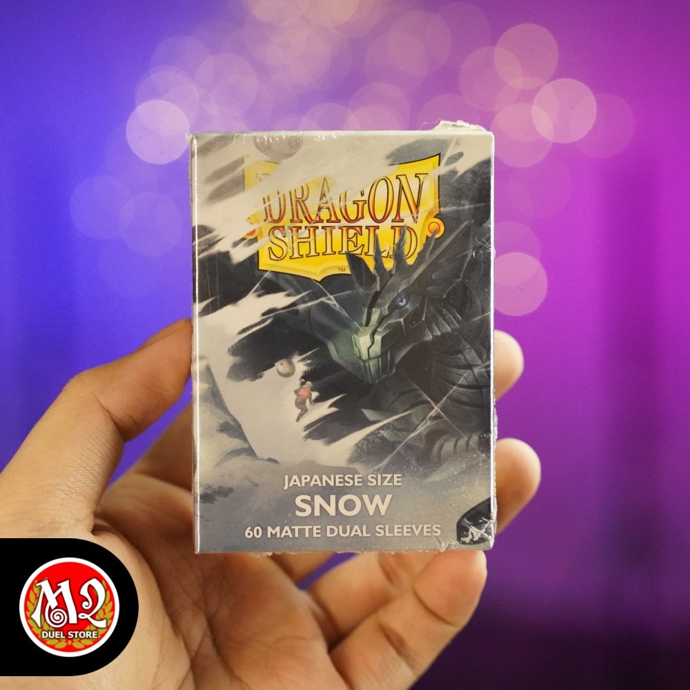 Yugioh Dragon Shield card Sleeves - Japanese size Dual Sleeves - Matte Snow  - 60 pieces - Imported from USA | Shopee Philippines