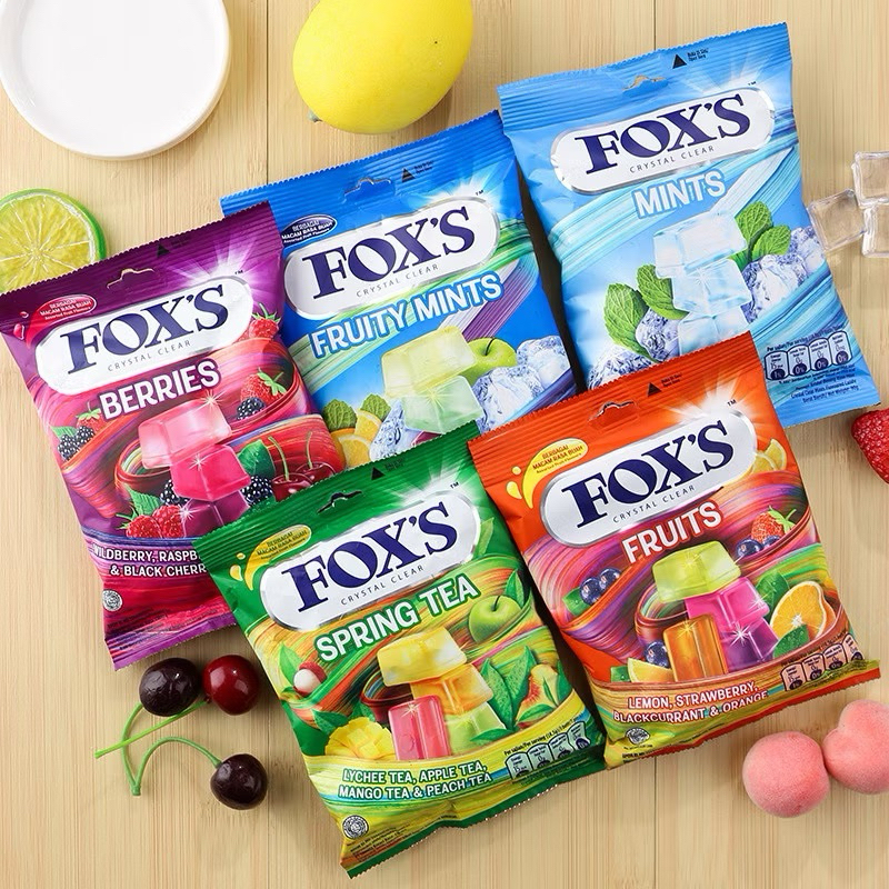 Fox Fruit Hard Candy Many Flavors Pack 125g | Shopee Philippines