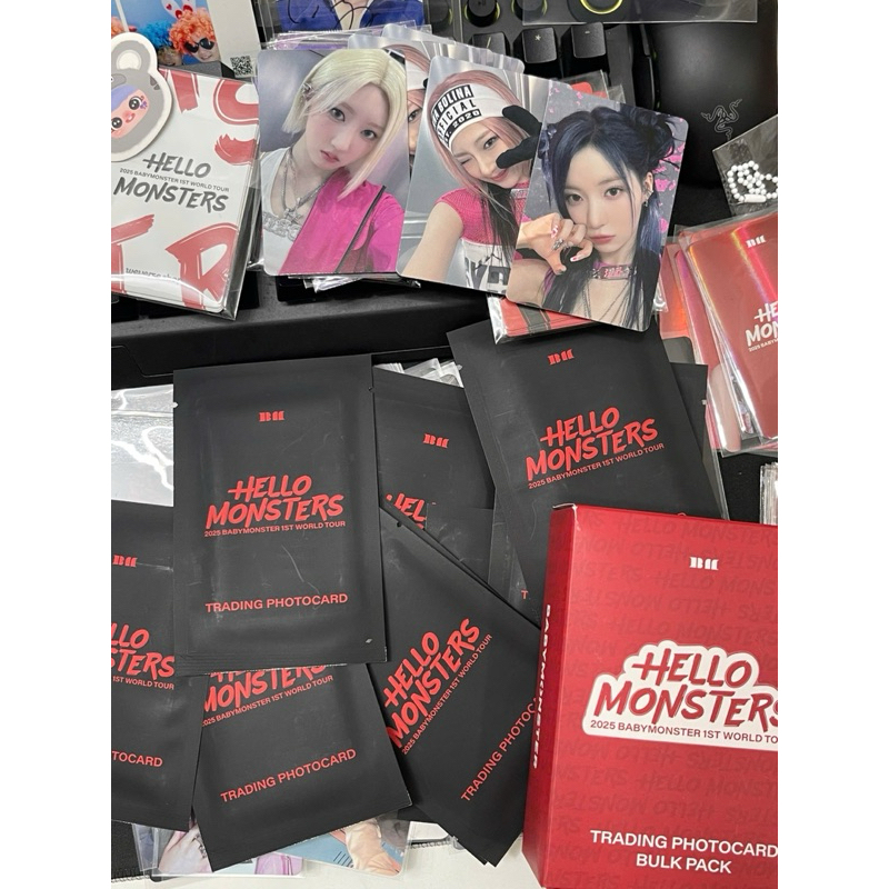Hello MONSTERS TRADING PACK CARD BAEMON SEOUL 2025 | Shopee Philippines