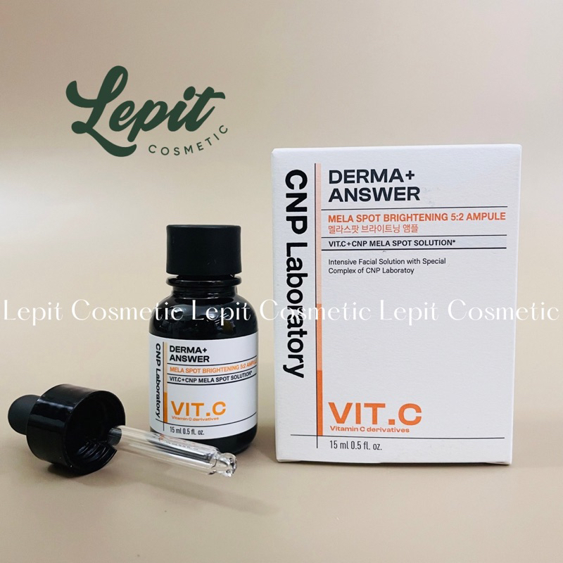 Cnp Derma Answer Mela Spot Brightening Ampule Vit C | Shopee Philippines