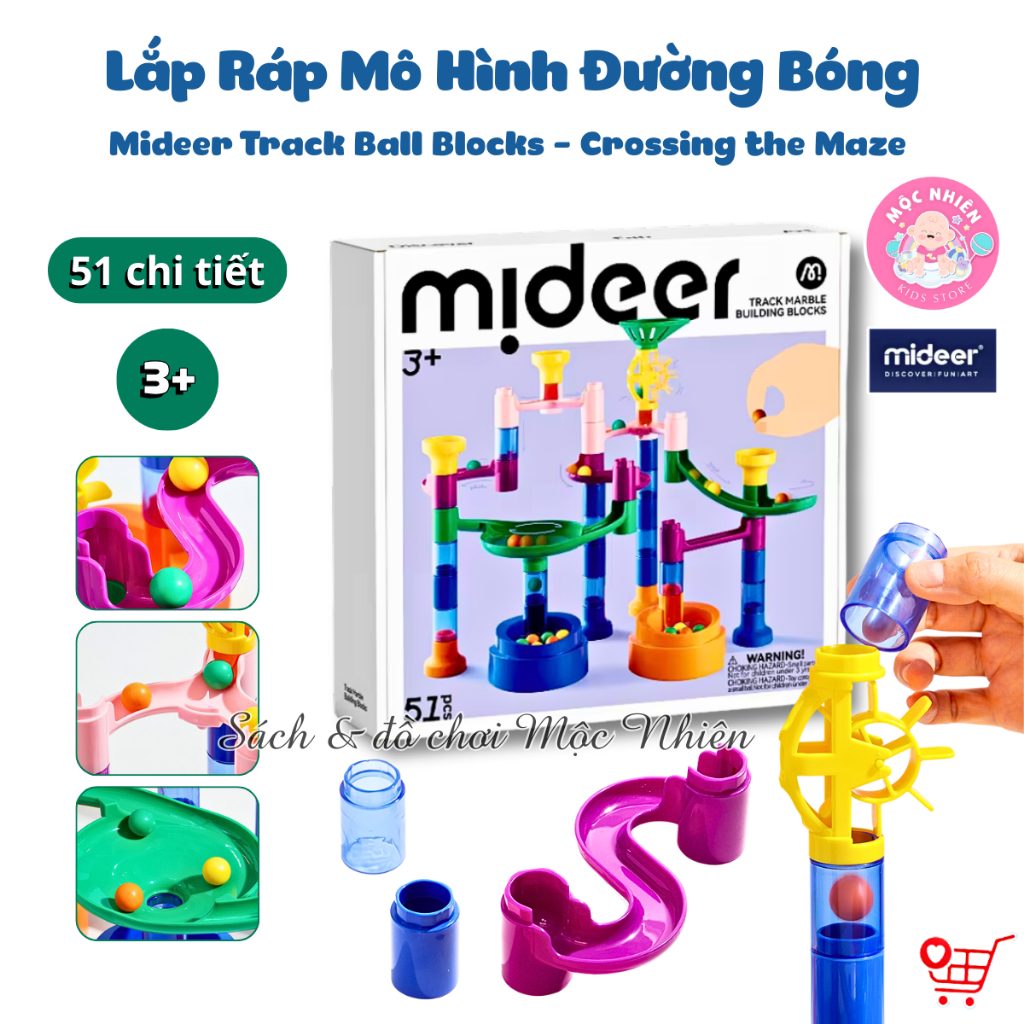 Mideer Track Ball Blocks - Crossing the Maze MD2264 | Shopee Philippines