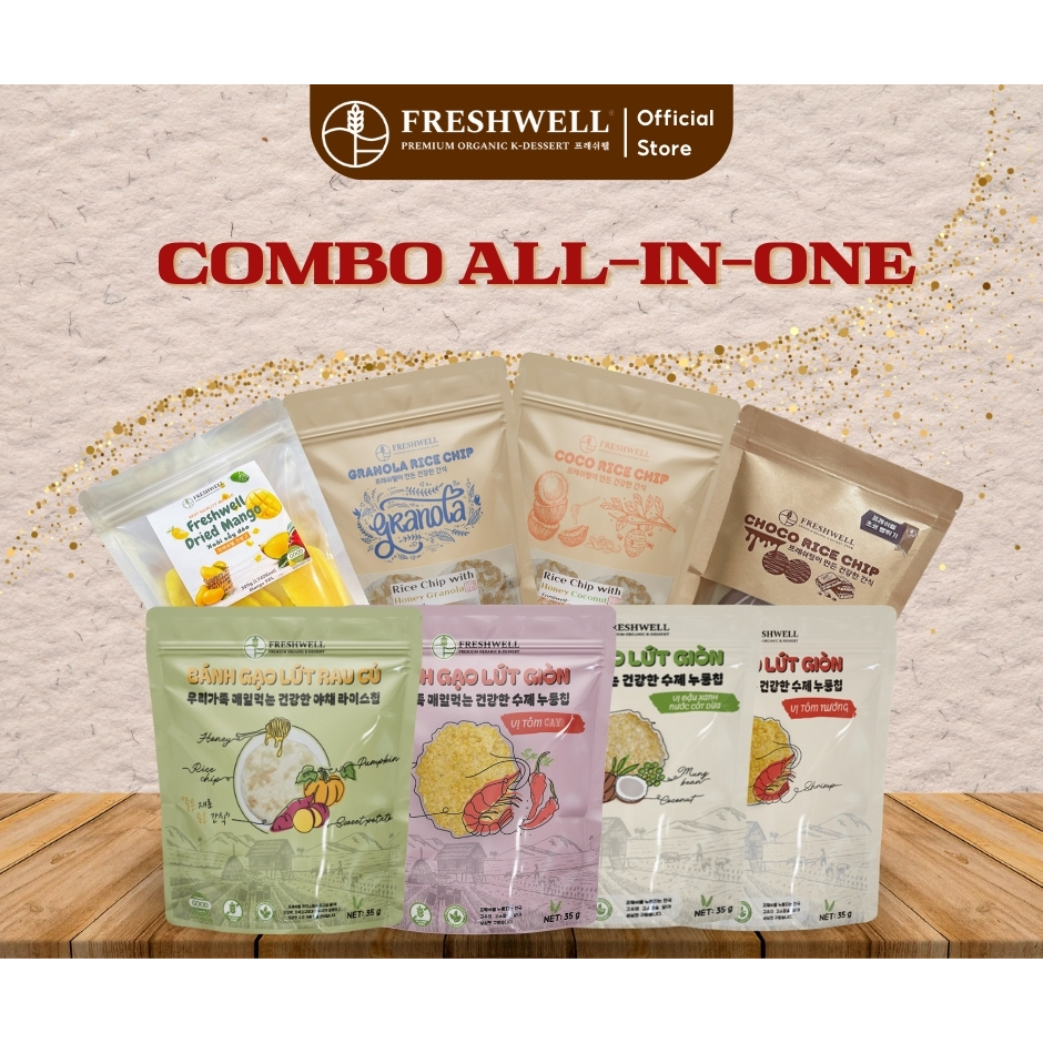 All-in-One Combo - Types of Brown Rice Cakes, HQ Scorched Rice ...