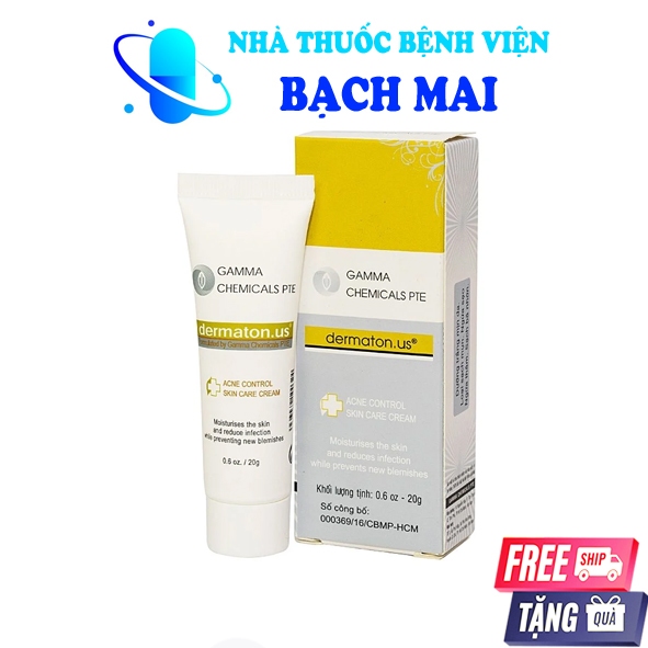 Gamma Chemicals Dermaton.us cream reduces acne, reduces dark spots 20g ...