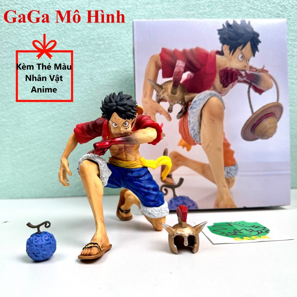 Onepiece model of Luffy blowing his hand in fighting state - GaGaMoHinh ...