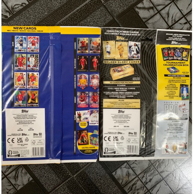MEGA MULTIPACK EURO 2024 PLAYER CARD PACK (34 Cards) | Shopee Philippines