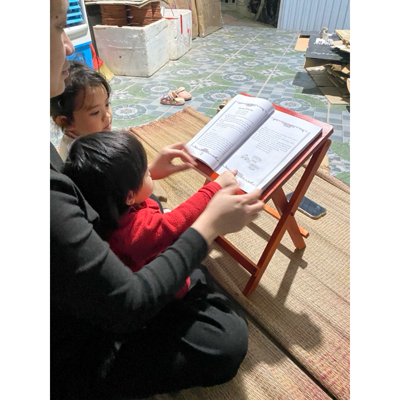 Reading table, Buddhist sutra reading table. Natural wood folding table ...