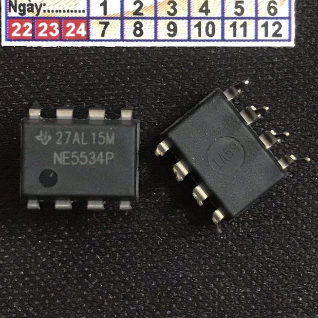 5Pcs NE5534P NE5534 Audio Op-Amp ICs - Low-Noise High