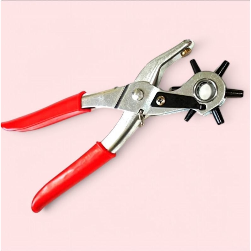 Multi-purpose Hole Puncher with 6 Rotating Heads - Hole Puncher for ...
