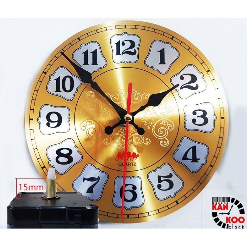 COMBO 03 Piece] 15mm or 10 shaft floating needle wall clock set), D20 ...