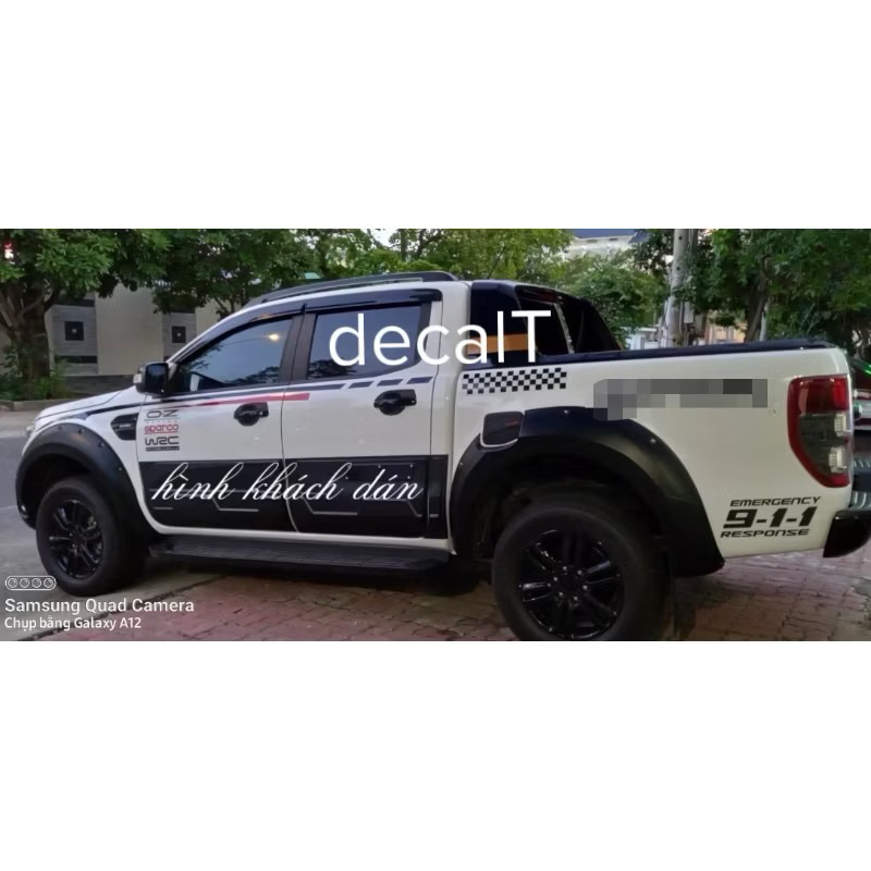 Ford Ranger Raptor Side Sticker. Ranger Side Sticker | Shopee Philippines