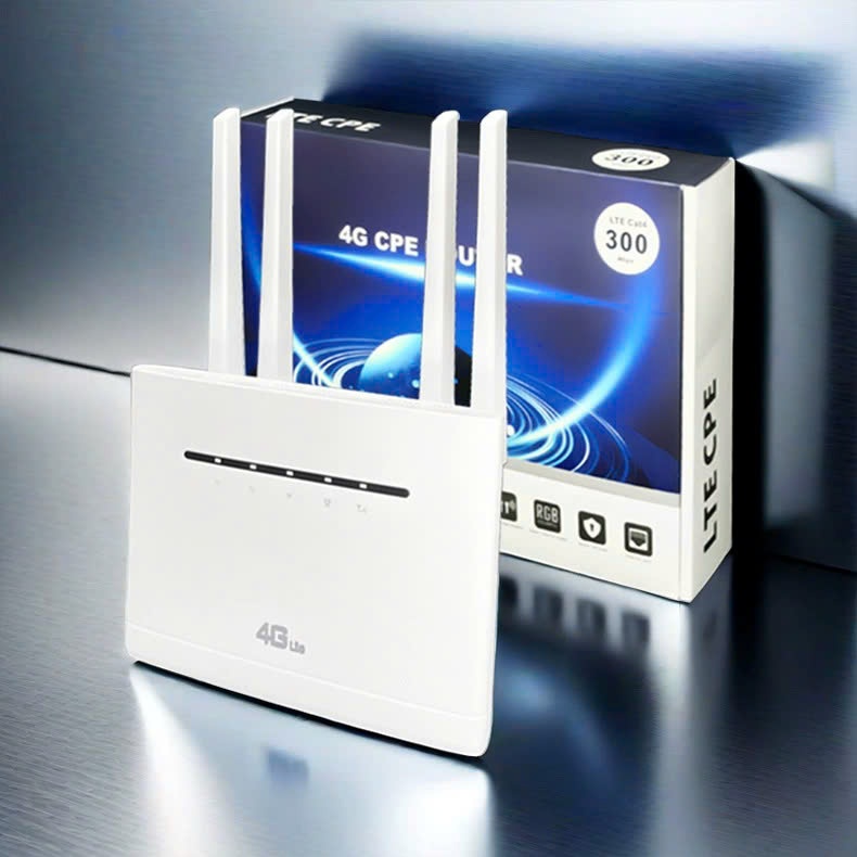 Wr710 Wireless Router 4G LTE WIFI Router Modem 4 External Antennas RJ45 ...
