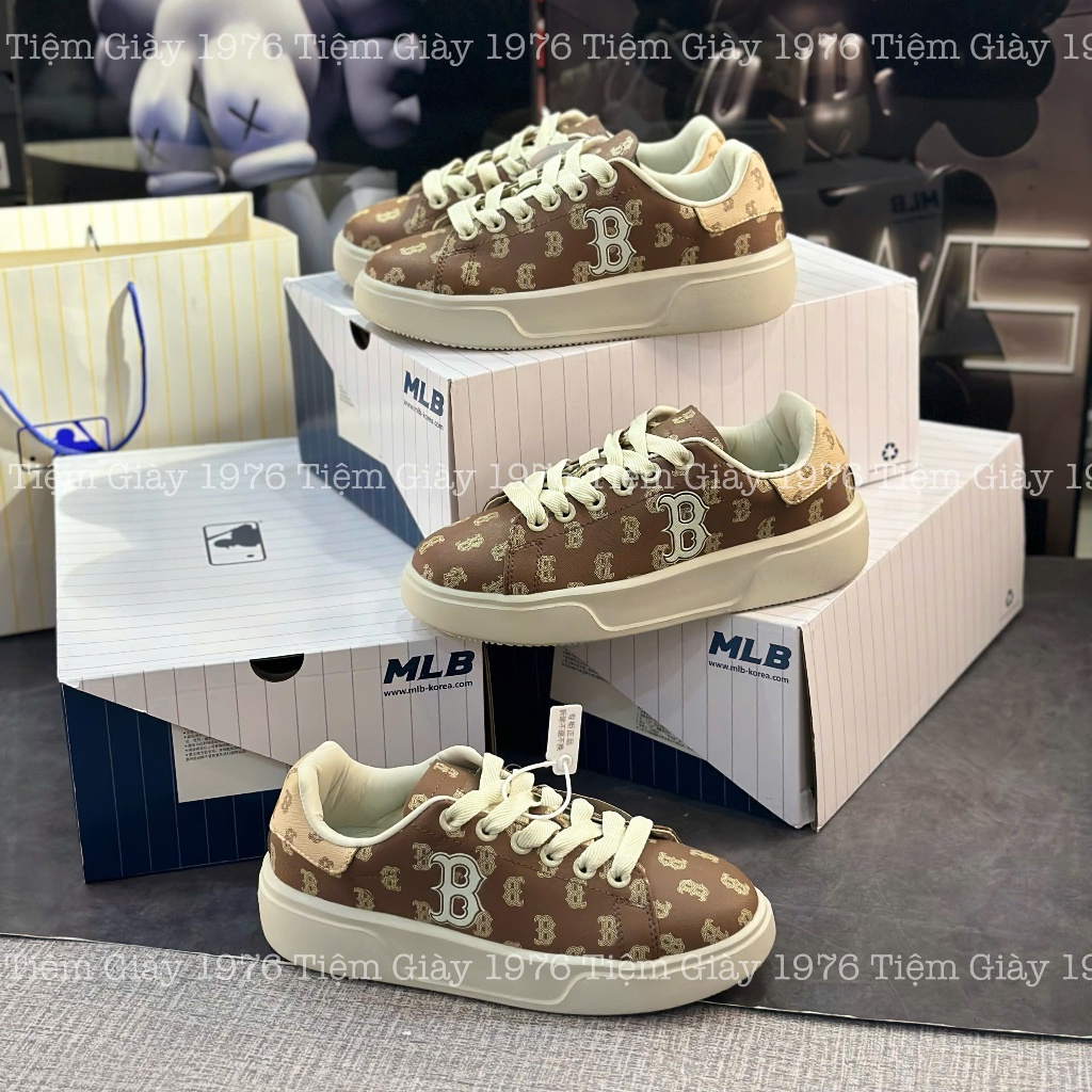 Chunky Classic All Over Monogram low-top unisex sneakers,Classic Brown ...