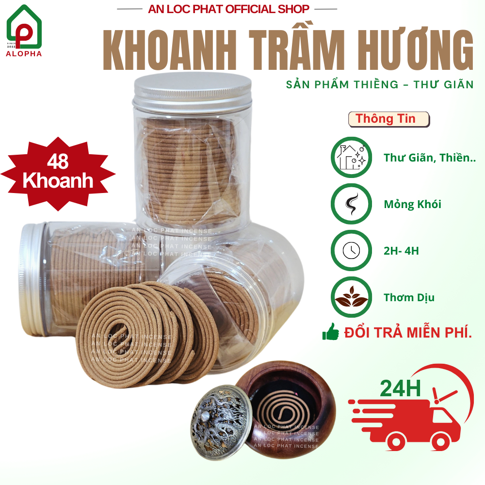 Agarwood Incense Ring 2H & 4H - An Loc Phat | Shopee Philippines