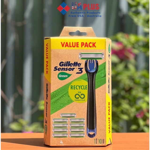 Gillette sensor razor Set 3 Australian products | Shopee Philippines