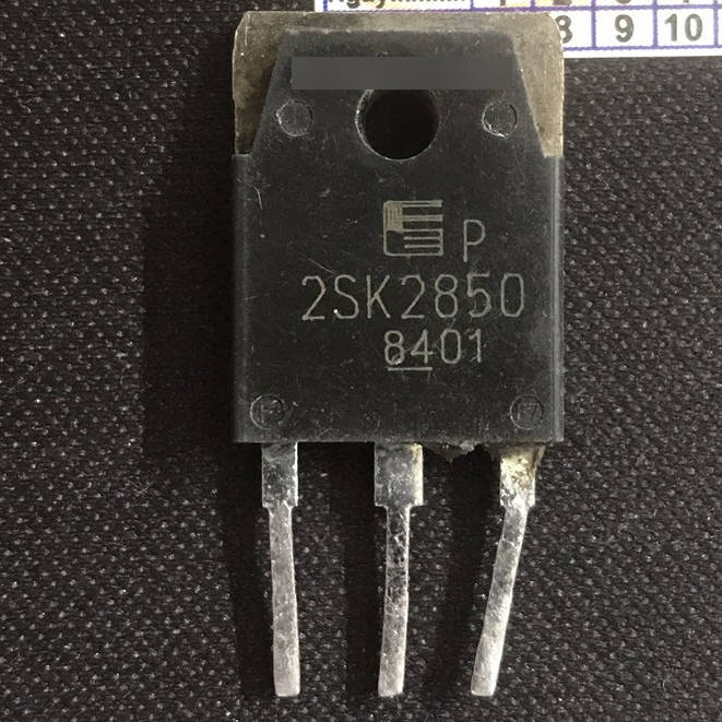 5 N-channel Mosfet 2SK2850 K2850 900V 6A disassemble - AB27 | Shopee ...