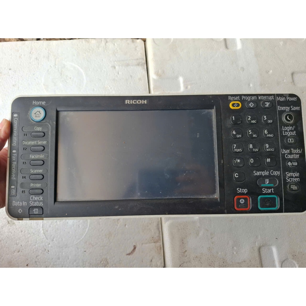 Ricoh 7502 3054 6054 photocopier display screen (removed) | Shopee ...