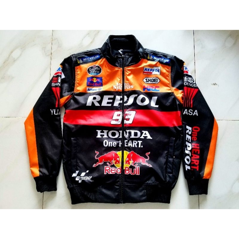 Jacket Honda Repsol Genuine Thick Parachute Fabric, 2-Layer Jacket ...
