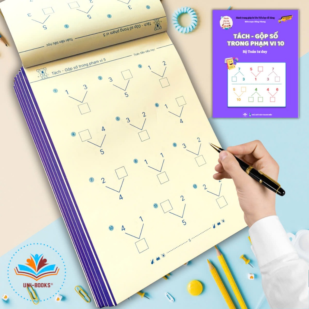 Book - Separating Numbers Within 10 - Helping Children Confidently ...