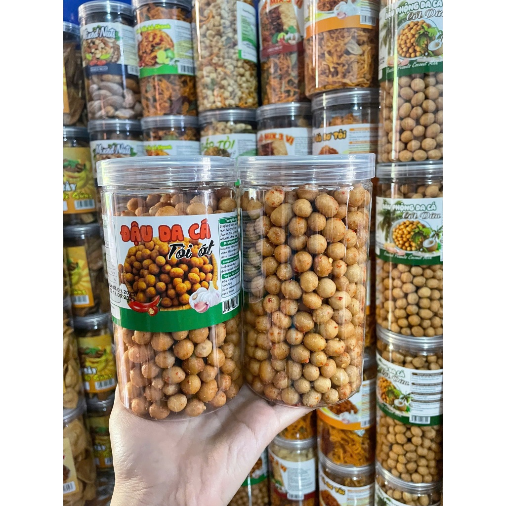 Peanuts Fish Skin Garlic Chili Crispy and Fragrant Snack Food | Shopee ...