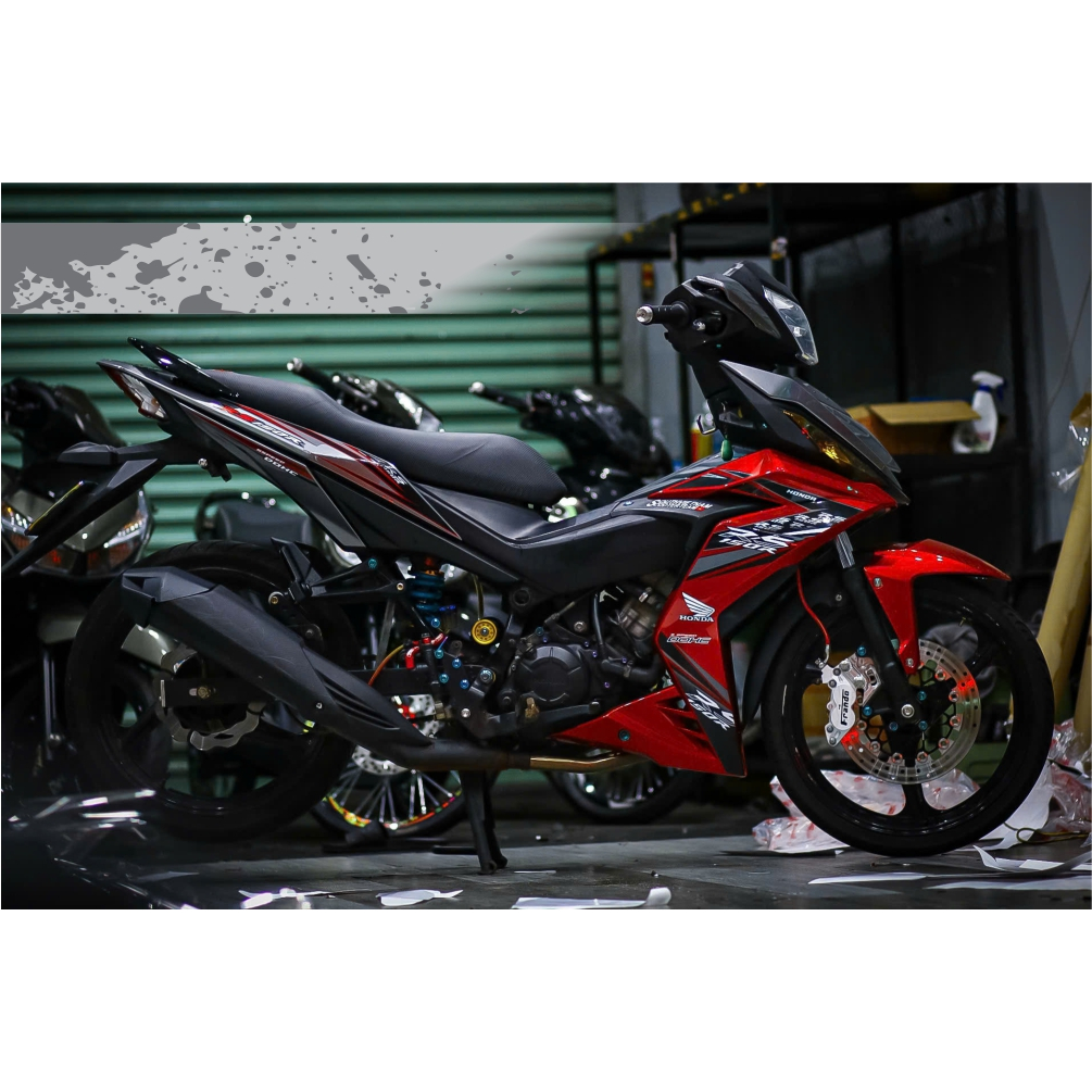 Winner V1 red-gray RS150R removable stamp, new model 2025 | Shopee ...