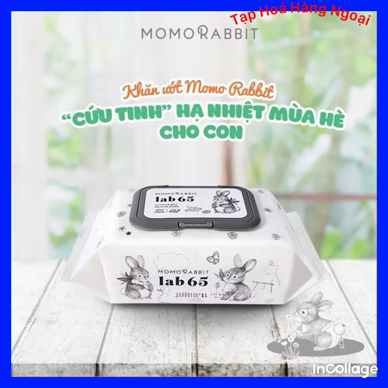 Korean domestic momo rabit wet tissue | Shopee Philippines