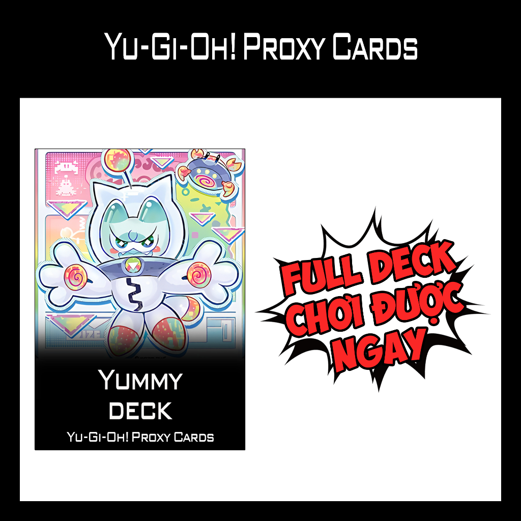 YUGIOH Cards - Yummy Deck - 1 SIDE PRINTED (60 Cards) | Shopee Philippines