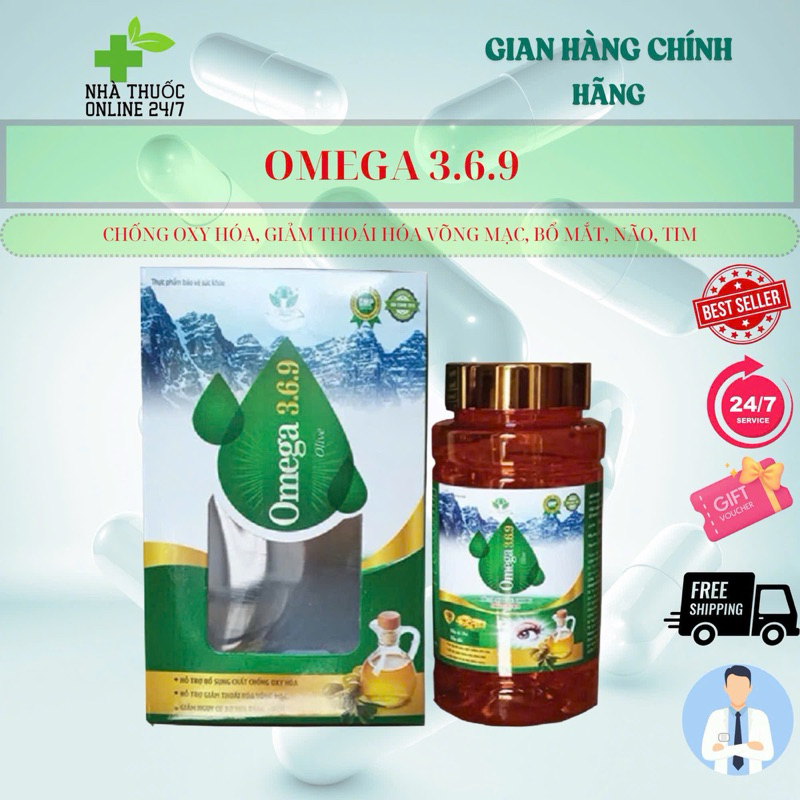 [ GENUINE ] Omega 369 - Eye Health (Bottle of 100 pills) | Shopee ...