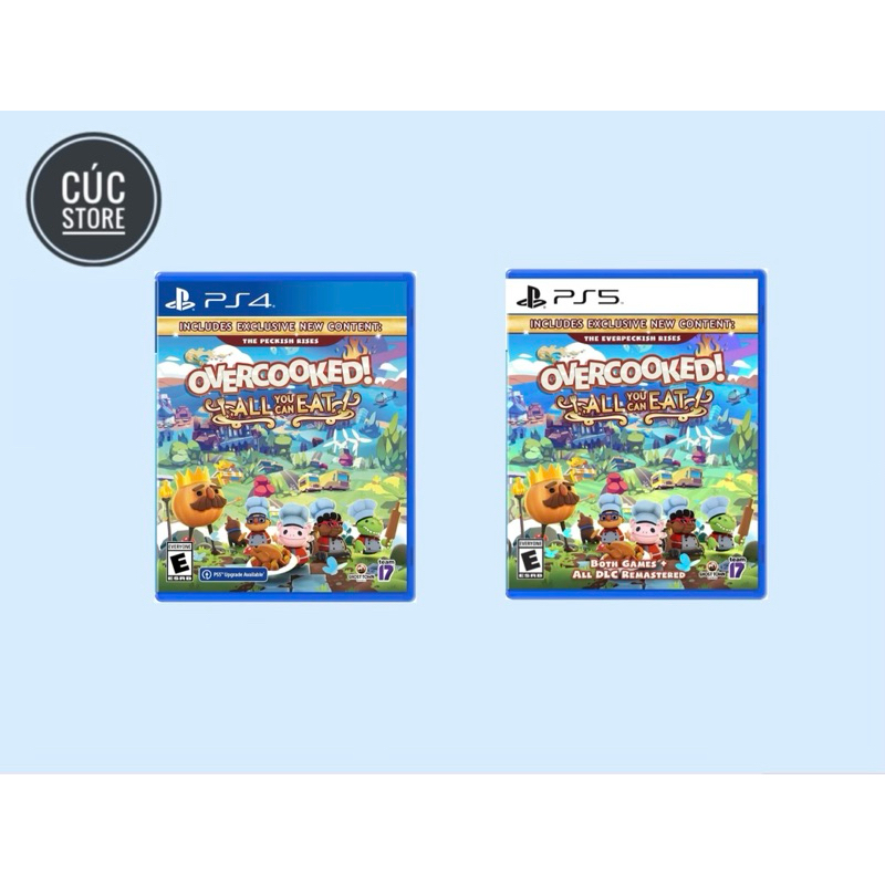 Ps4/ps5 game Disc: Overcooked All you can eat | Shopee Philippines