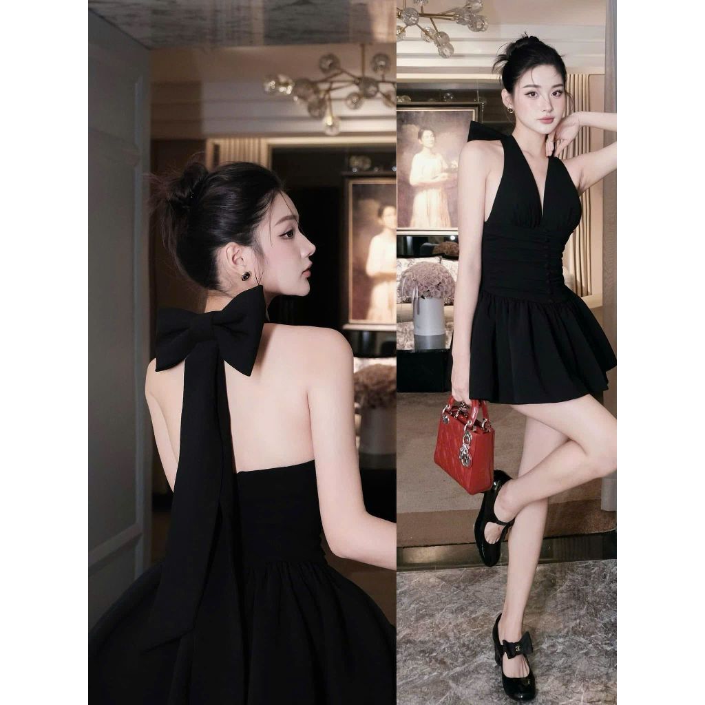 UnihomeClothing CQ252 UnihomeClothing CQ252 Dress with Ruffled Waist ...