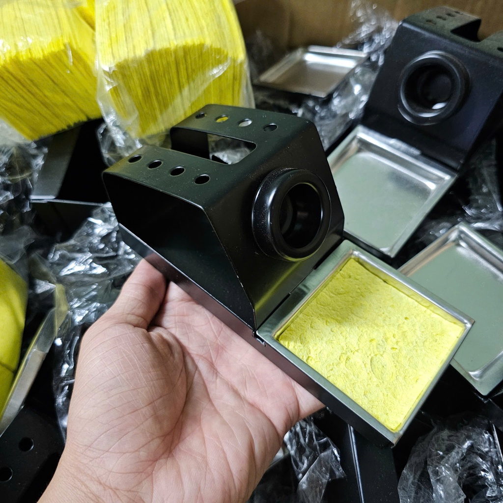 Hakko Soldering Iron Rack - Stand Comes with Soldering Tip Cleaning ...