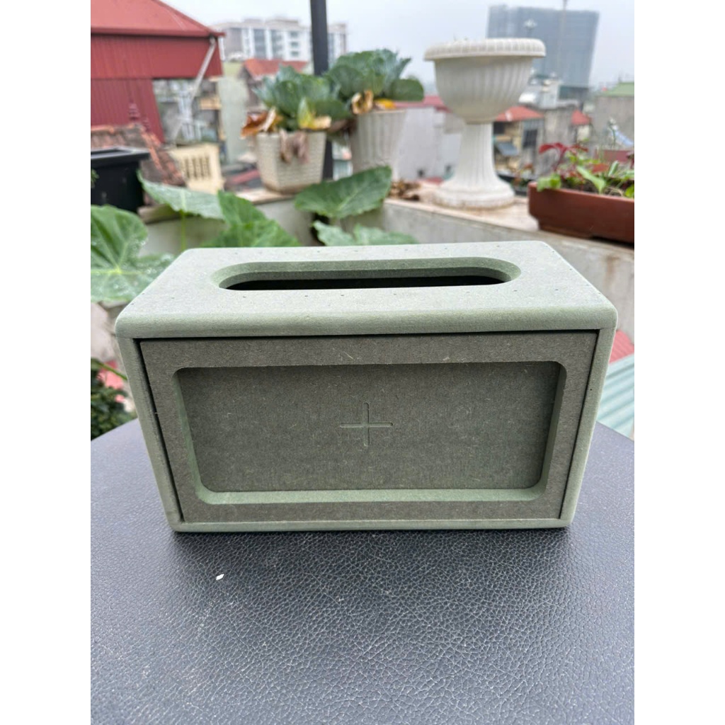 Rough Box, size 30x17x15, 12mm green wood, face and back without holes ...