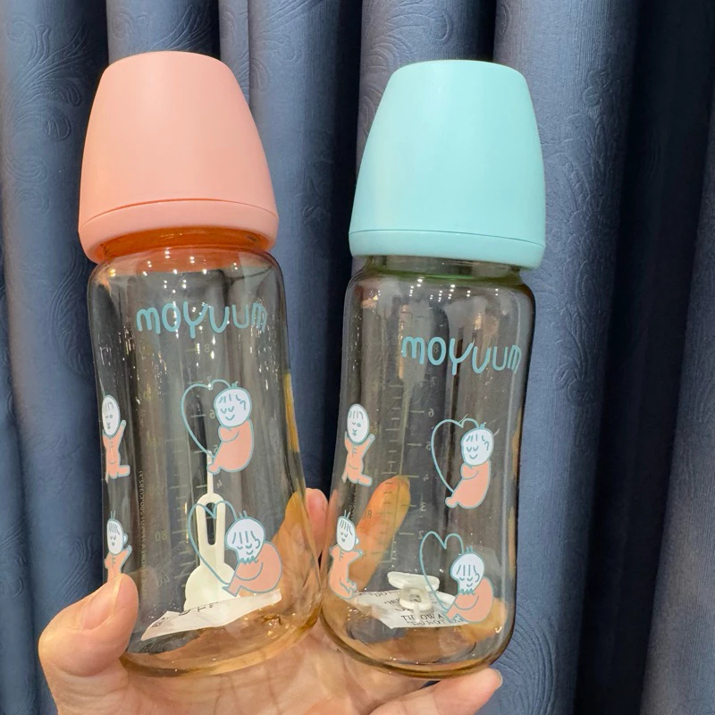 Moyuum Korea Premium PPSU Milk Bottle 170ml/270ml Versions (Choose Knob ...