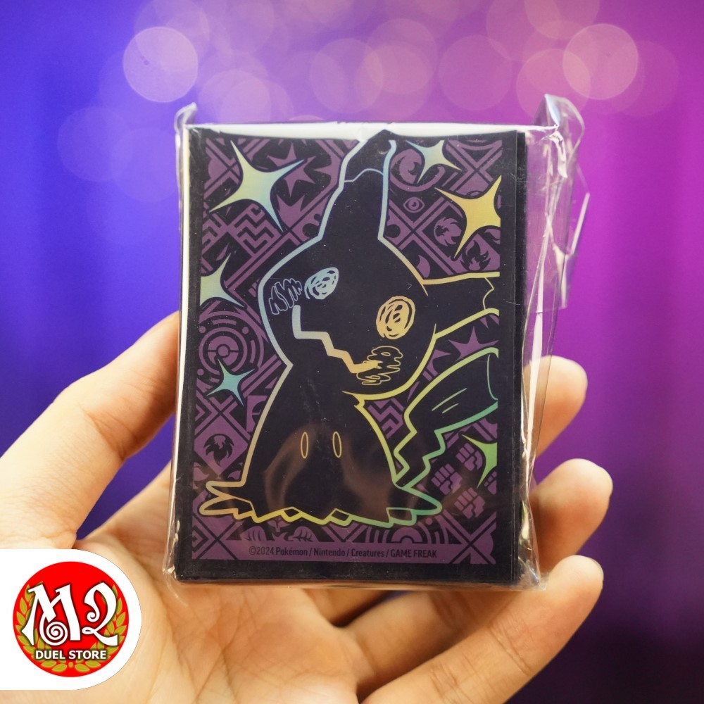 paldean fates card sleeves Amazon.com: Pokemon Card Sleeves - Shiny Mimikyu - Paldean Fates main image 1