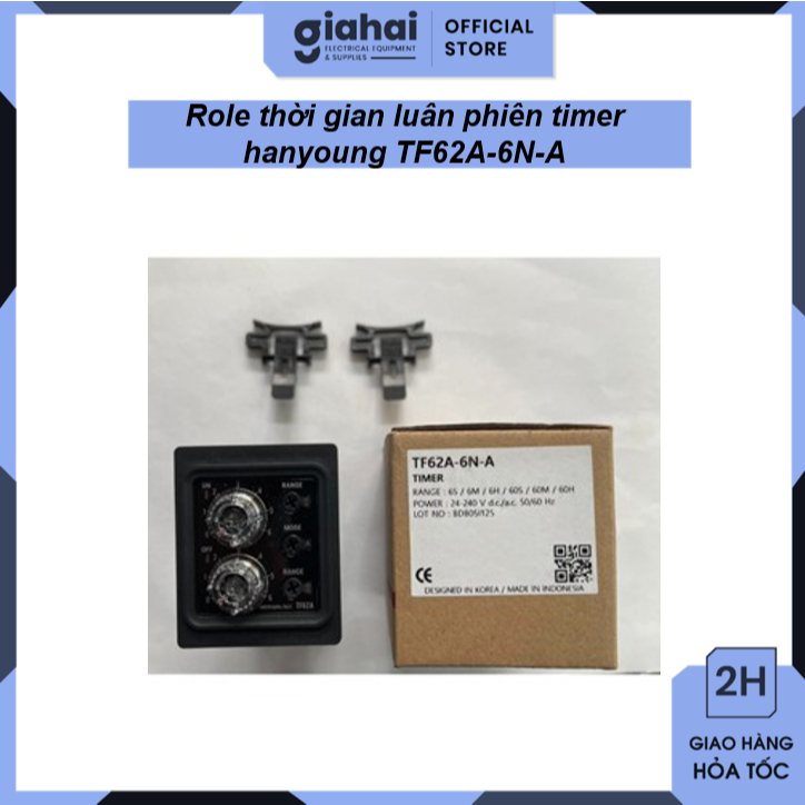 Time Role alternating timer hanyoung TF62A-6N-A TBD288 | Shopee Philippines