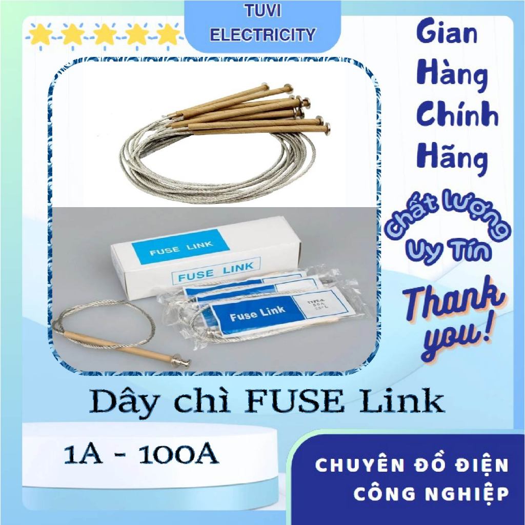 FUSE Link lead wire, medium voltage lead wire rated current from 1A ...