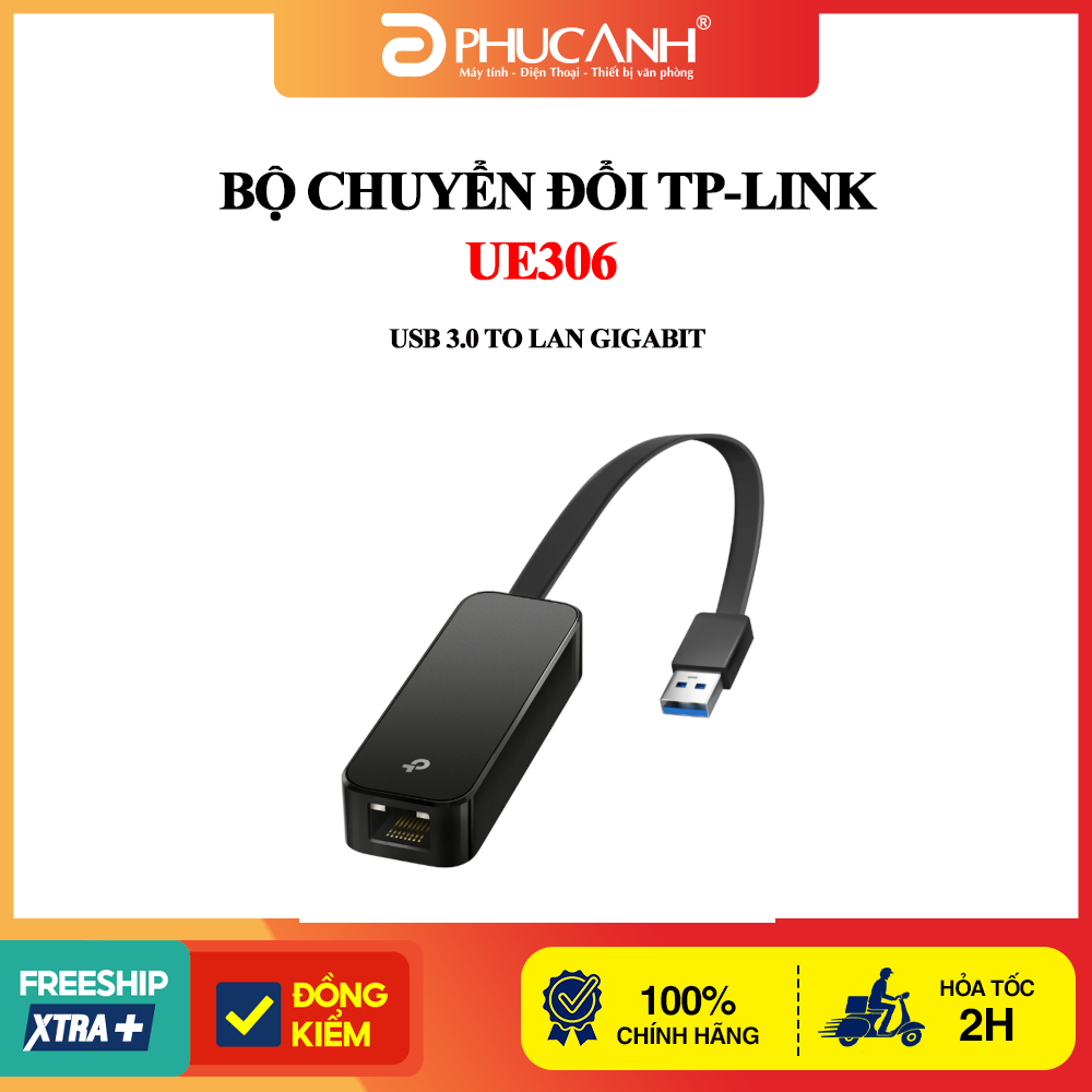 TP-Link UE306 USB 3.0 to Lan Gigabit Adapter | Shopee Philippines
