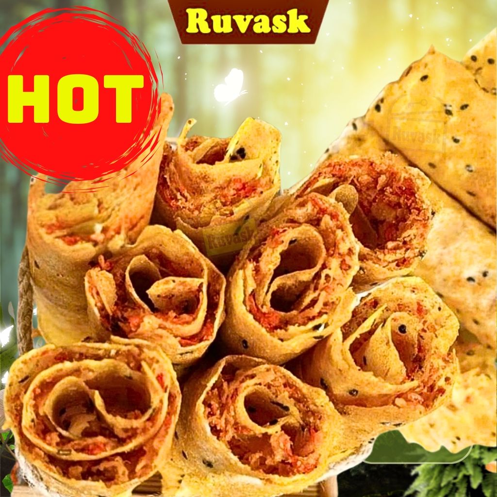 Anh Bay Fat Crispy Rice Paper with Fish Sauce - Grilled Rice Paper with ...