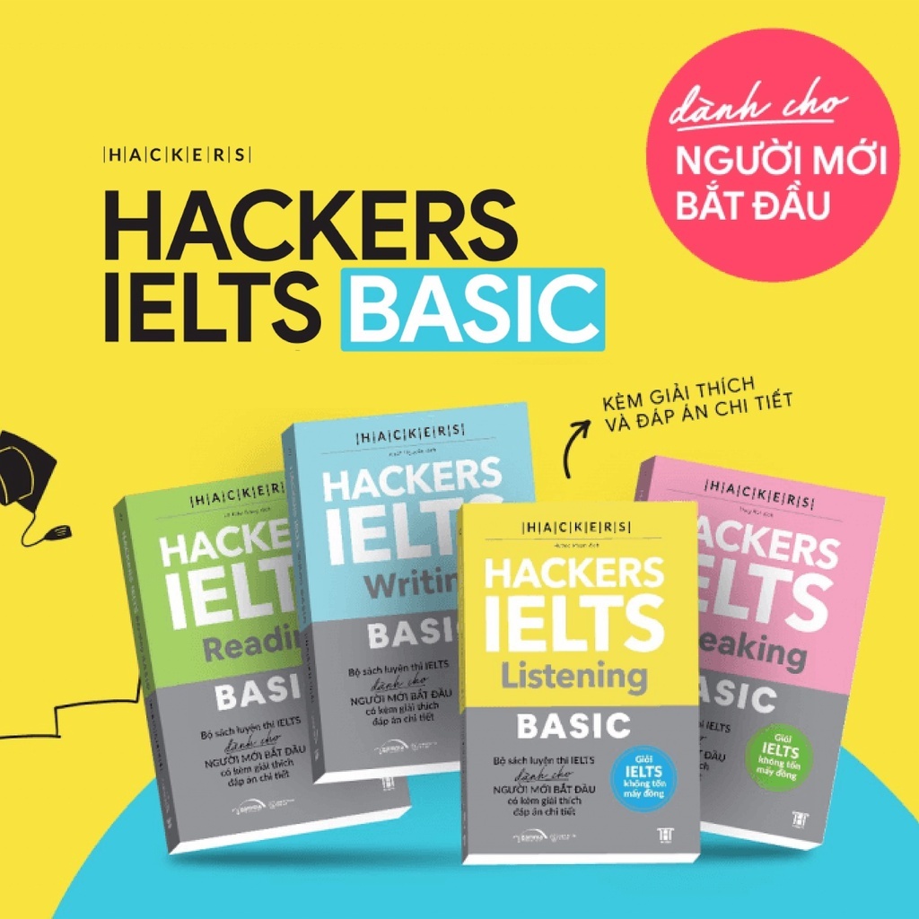 Book -Hackers Ielts Basic (Reading + Listening + Writing + Speaking ...