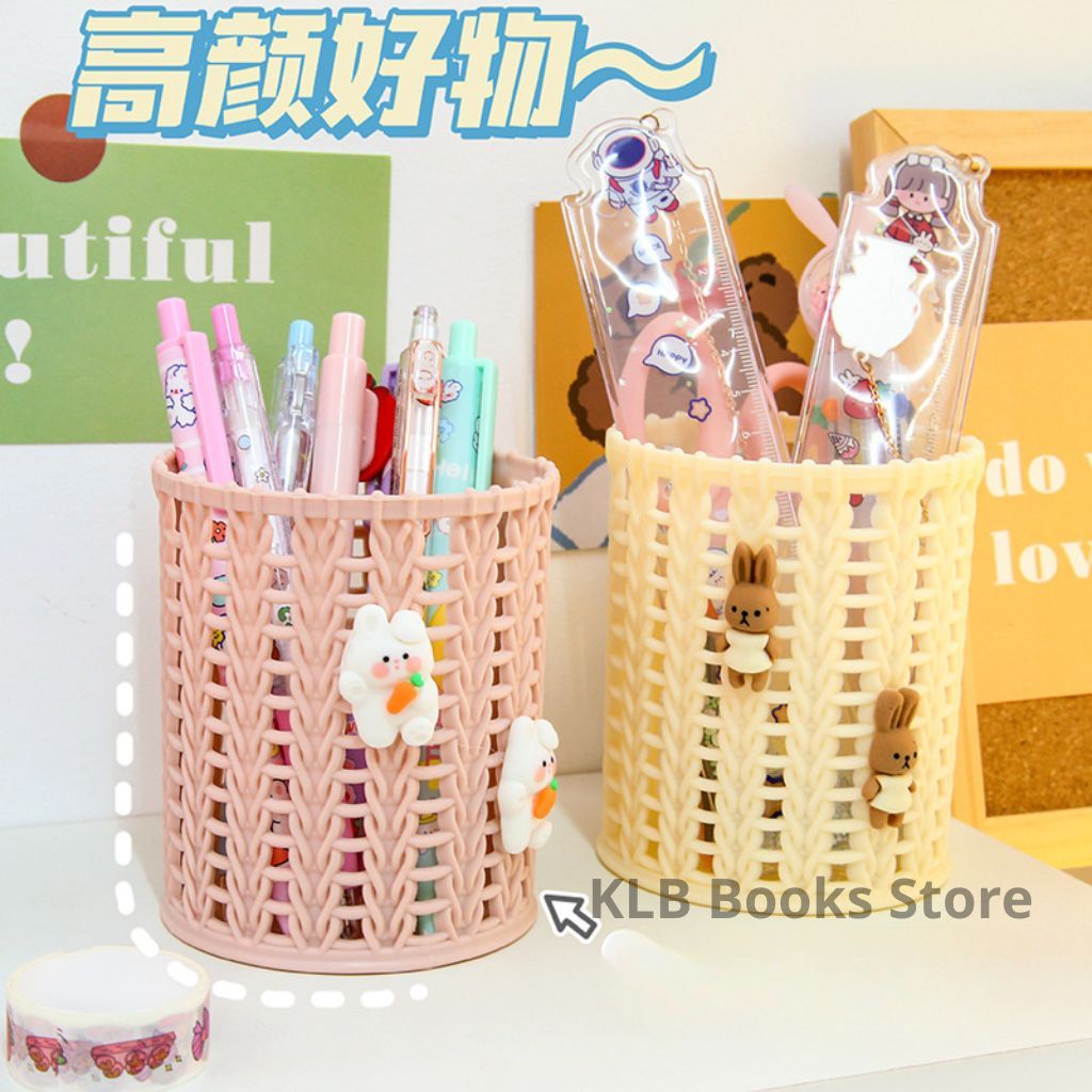 Coc, Jar, Plastic Pen Basket, Iron, Brush Holder, Makeup Brush, Cute ...