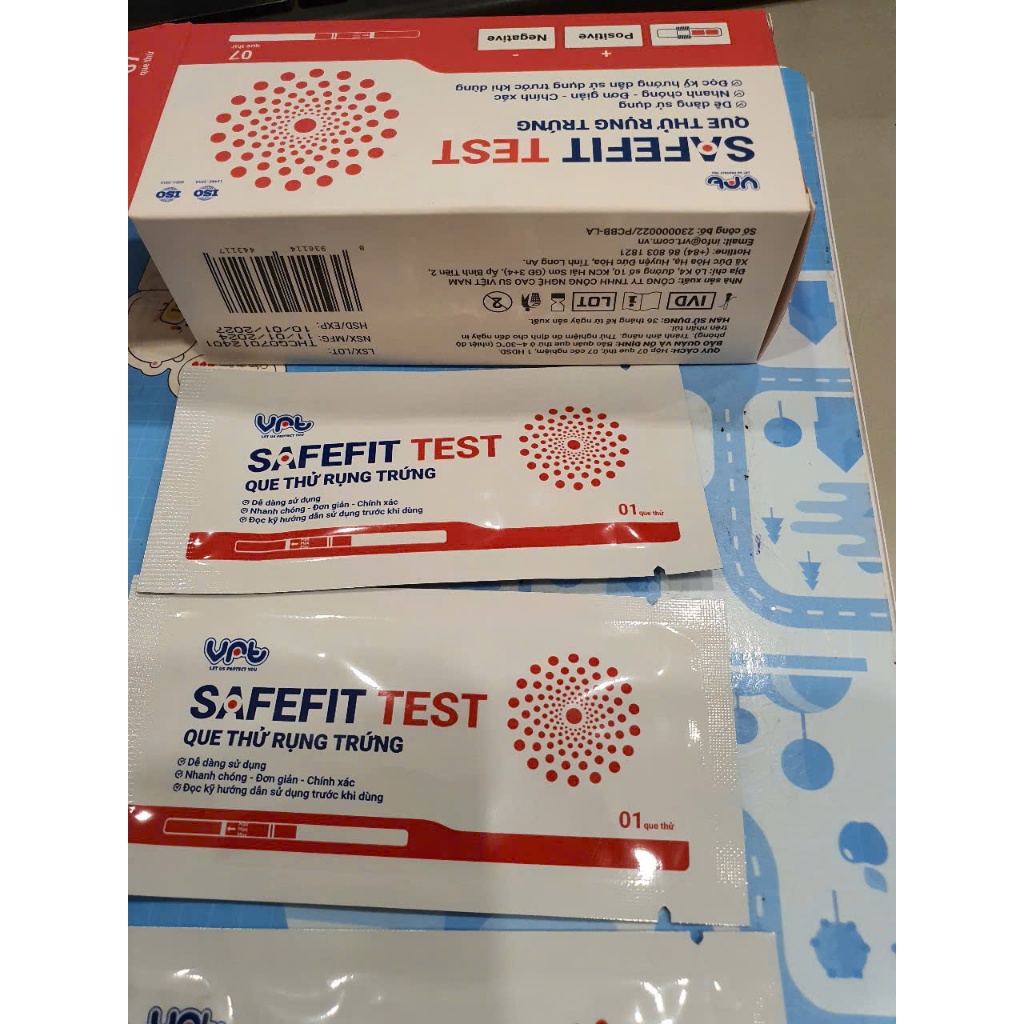 Safefit Test Ovulation Test Strips, Determinate Ovulation Day - Box of ...