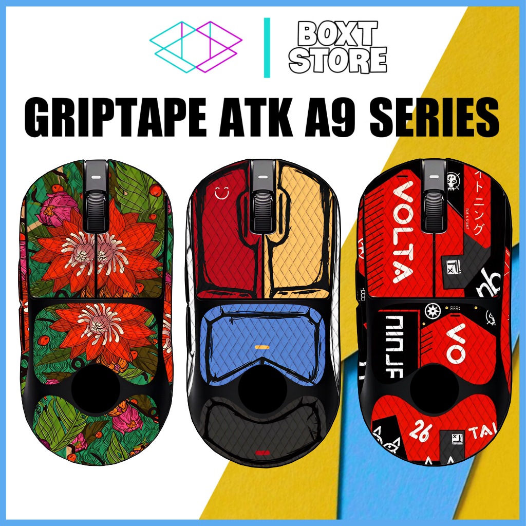 ATK A9 SE Pro Plus Ultra 3M Anti-Slip Mouse Grip Tape Sticker - Skin ...