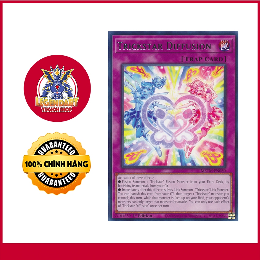 Original Yugioh Card] Trickstar Diffusion | Shopee Philippines