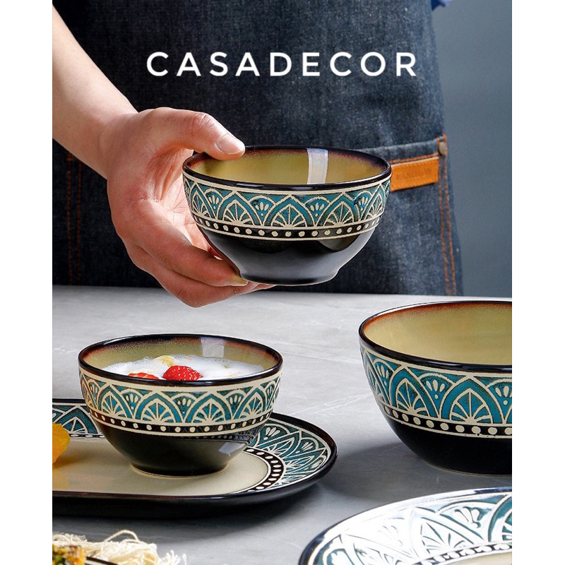 Rice bowls, beautiful rice bowls with high-quality porcelain enamel ...