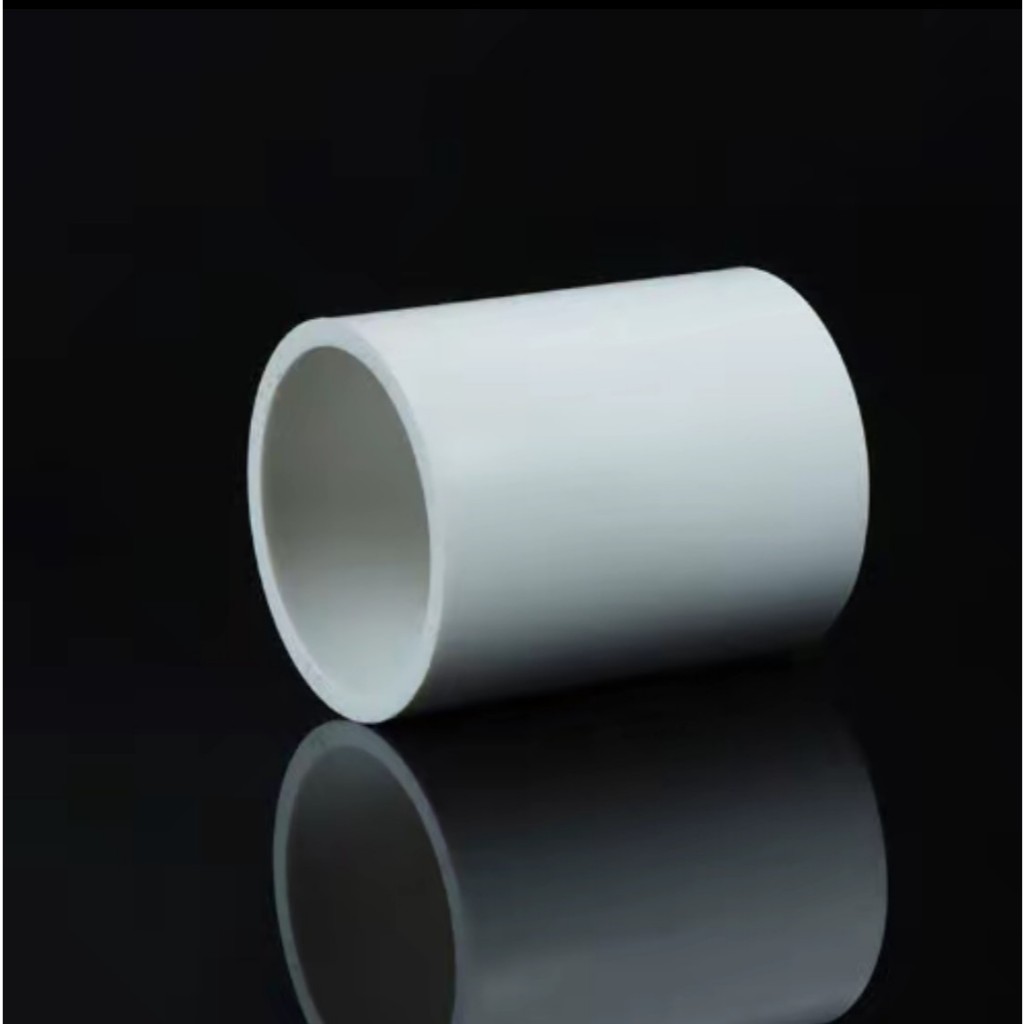 White straight pipe connector Phi 20 25 32 mm for aquariums, aquariums ...