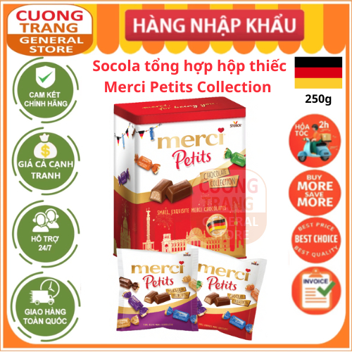 Merci Petits Collection mixed chocolate tin box 250g | Shopee Philippines