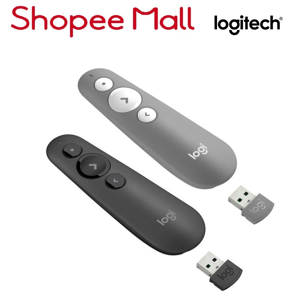 LOGITECH R500s laser presentation pen - Programmable buttons - genuine ...