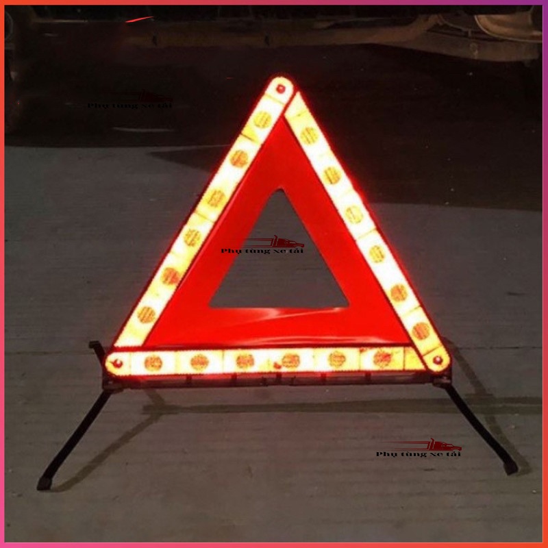Reflective Danger Warning Sign, Convenient Reflective Triangle Warning ...