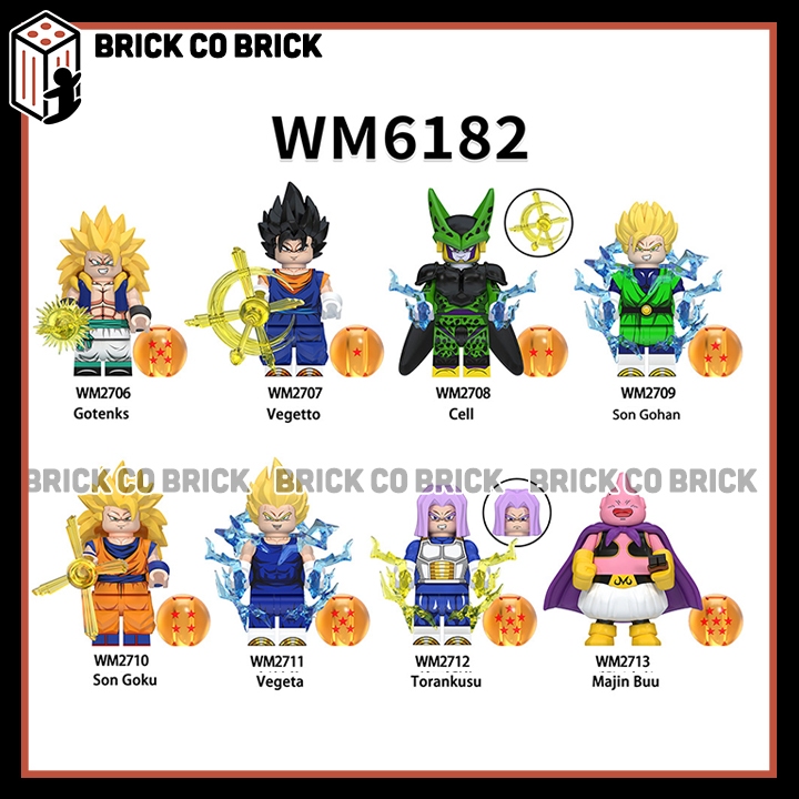 Dragon Ball Assembling Toy Dragon Ball Figure Son Goku Gotenks Gohan ...