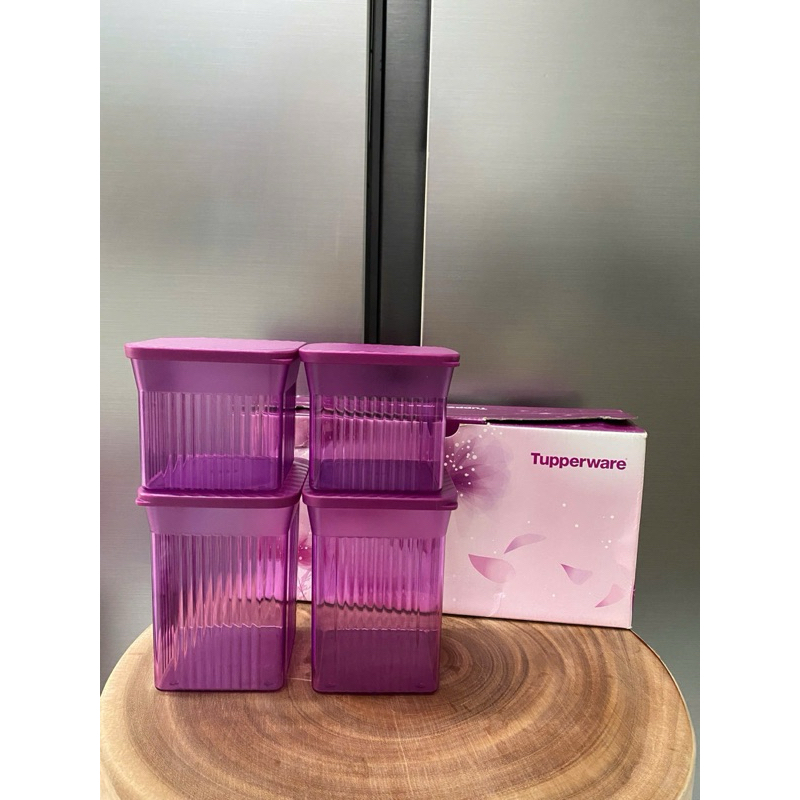 Tupperware dry box, 510ml and 800ml, Malay Tup, luxurious blue color ...
